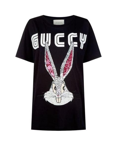 Gucci Bugs Bunny Embellished T